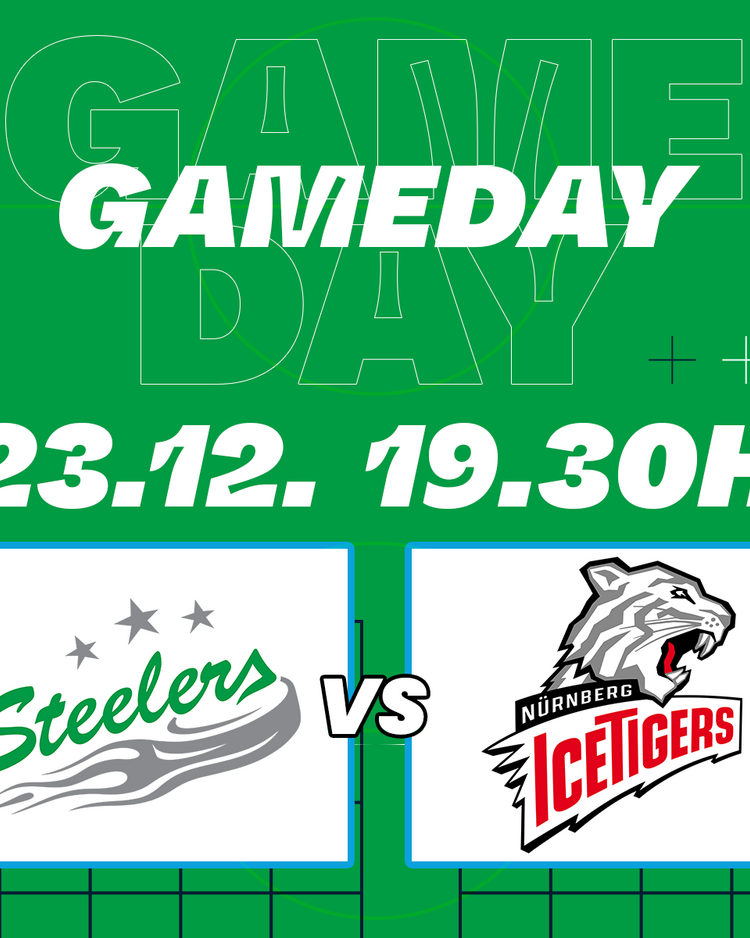 Gameday – die Steelers erwarten die Nürnberge Ice Tigers