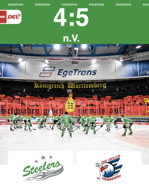 Starker Auftritt der Steelers gegen Mannheim wird mit einem Punkt belohnt
