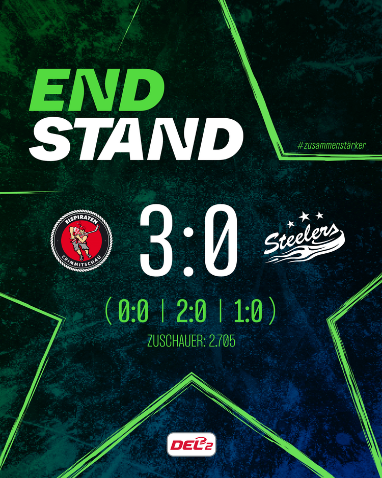 Steelers verlieren in Crimmitschau mit 0:3