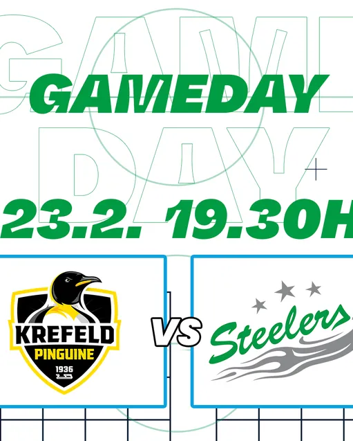 Auf nach Krefeld – die Steelers gastieren bei den Pinguinen