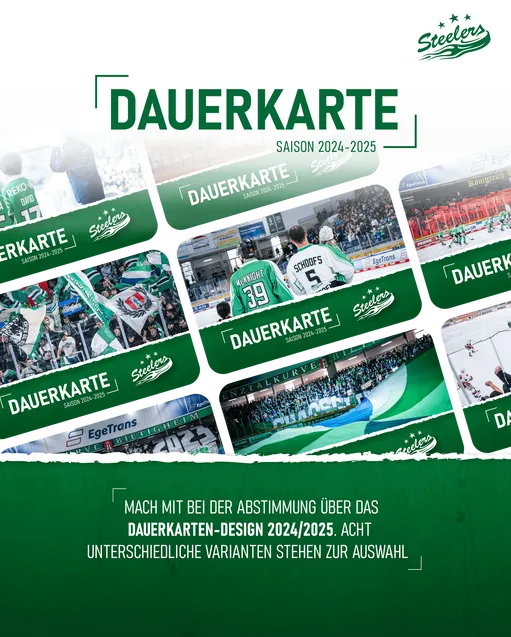 Abstimmung über das Dauerkarten-Design