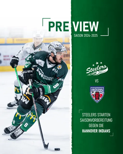 Endlich wieder Eiszeit – die Steelers empfangen die Indians