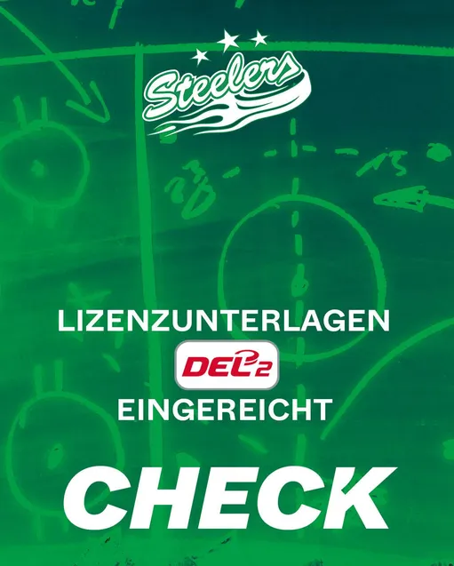 Steelers beantragen DEL2-Lizenz 2023/2024
