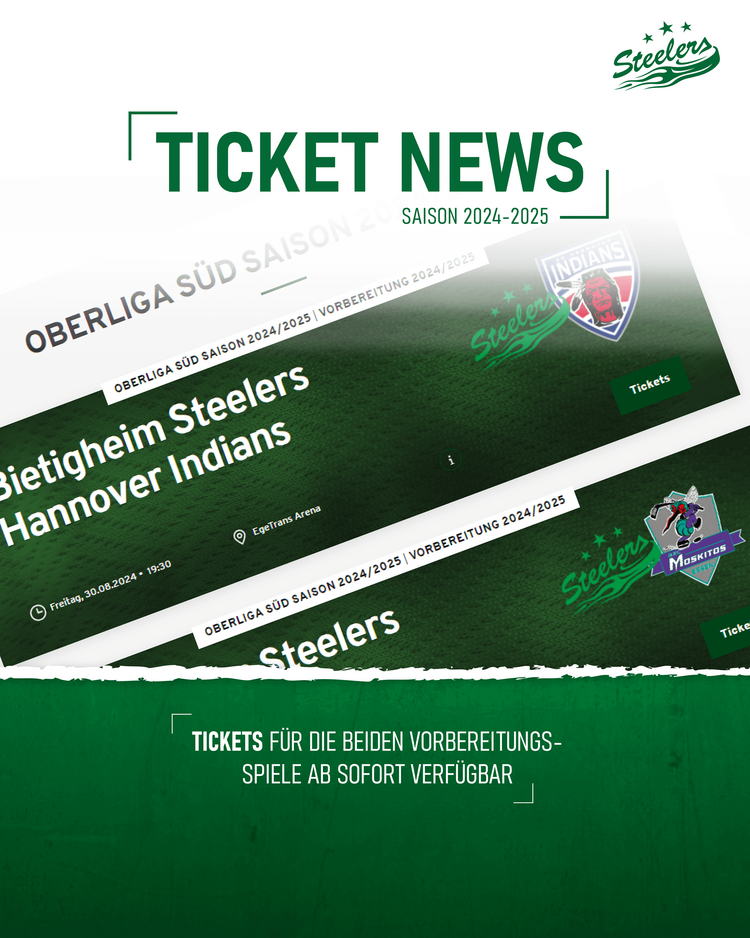 Tickets für die Vorbereitung ab sofort verfügbar