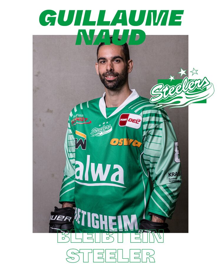 Guillaume Naud bleibt ein Steeler
