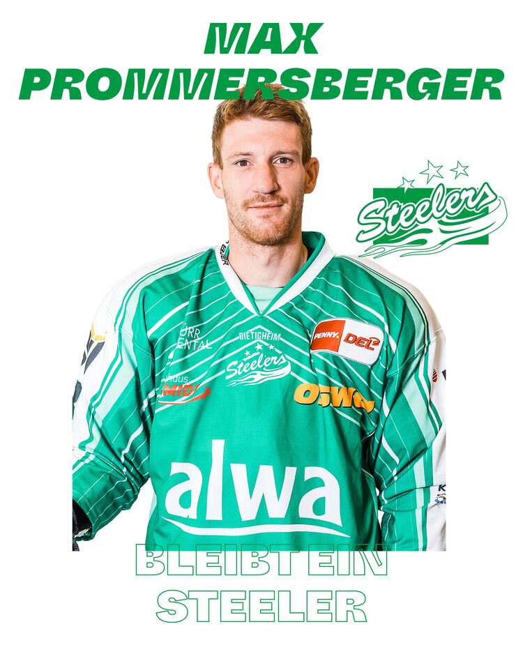 Max&nbsp;Prommersberger&nbsp;geht in seine zehnte Saison in Bietigheim