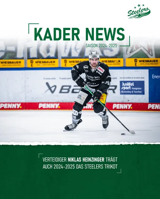 Niklas Heinzinger kehrt zu den Steelers zurück