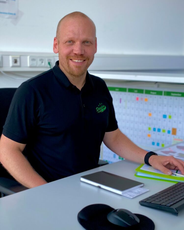 Neuzugang auf der Geschäftsstelle