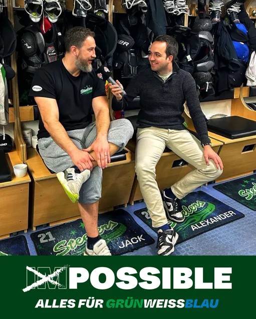 Trainer Alex Dück im Gespräch mit antenne 1