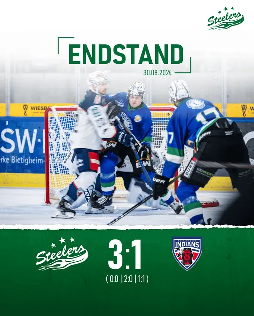 Steelers starten mit 3:1 Erfolg in die Vorbereitung