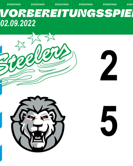 Niederlage gegen die Löwen Frankfurt