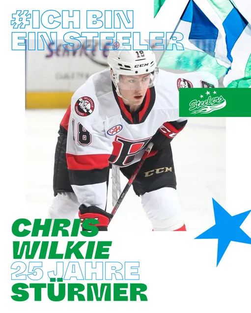 Chris Wilkie stürmt für die Steelers