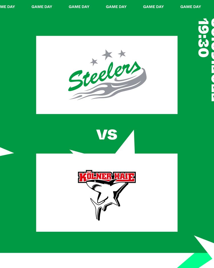 Gameday – die Steelers erwarten die Haie