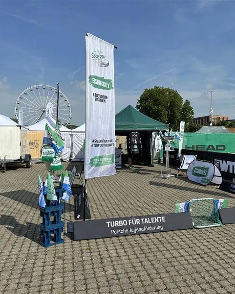 Die Steelers auf dem Kessel Festival – Eishockey trifft Festivalflair