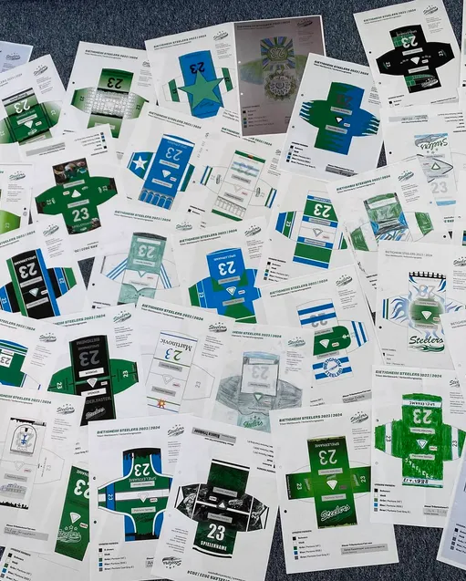 Design für die Vorbereitungsspiele gewählt