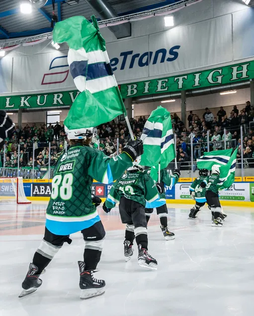 Pausenspiel der U9 beim Profispiel