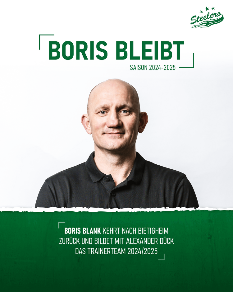 Trainerteam komplett – Boris Blank kehrt zurück