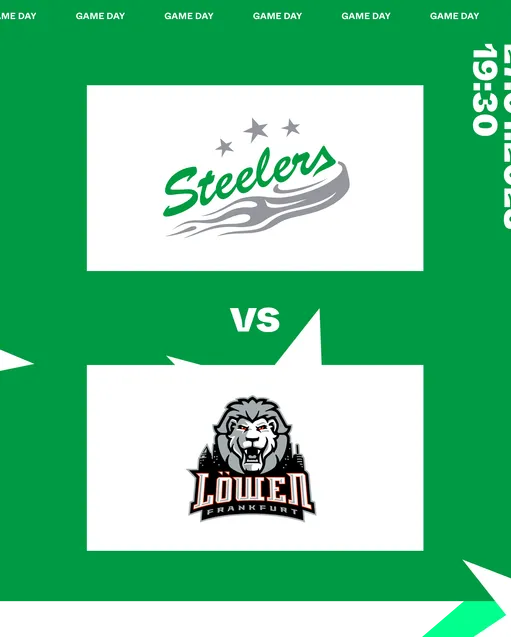 Gameday - Steelers treffen auf die Löwen