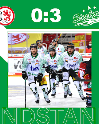 Auswärtscoup in Düsseldorf – die Steelers gewinnen bei der DEG mit 3:0