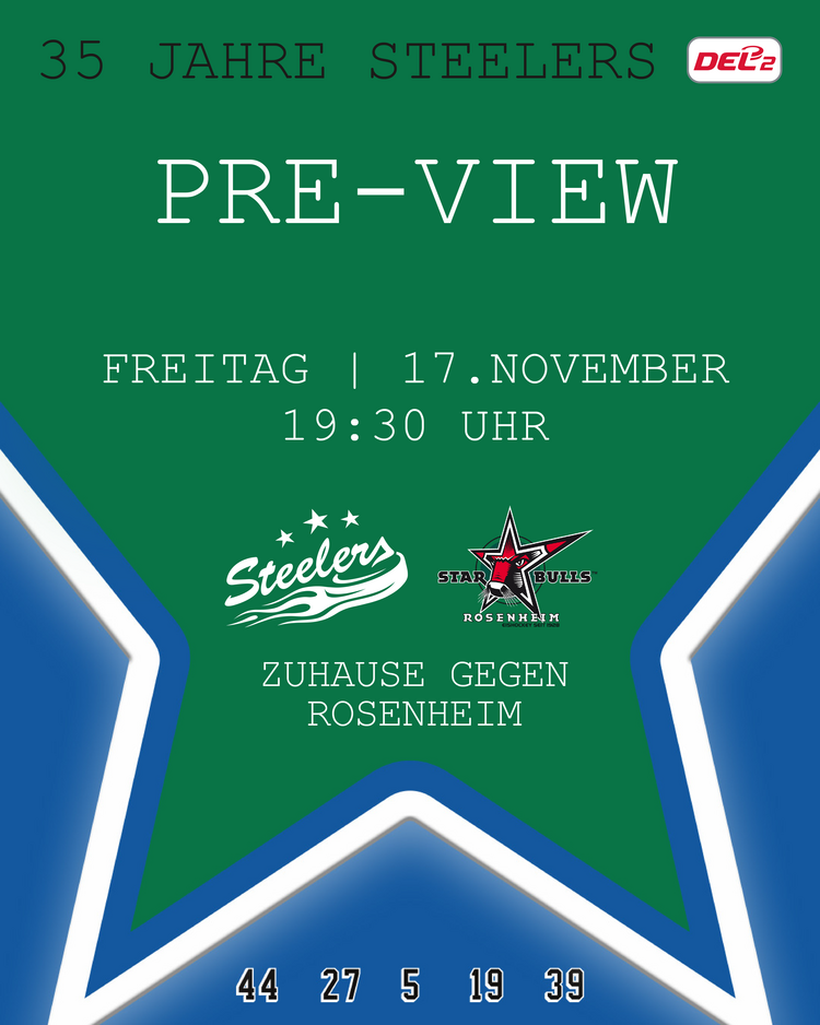 Es geht wieder weiter – Rosenheim zu Gast am Freitag