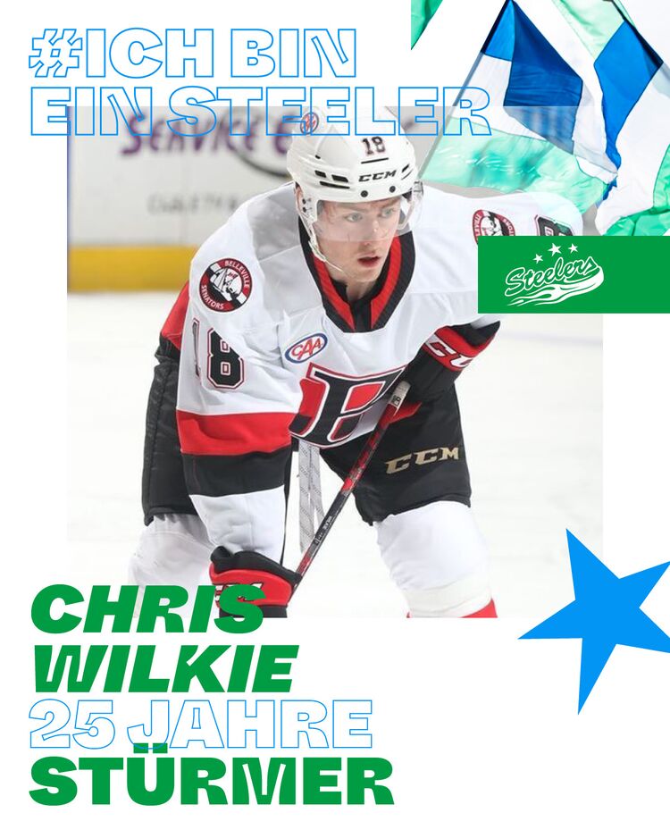 Chris Wilkie stürmt für die Steelers