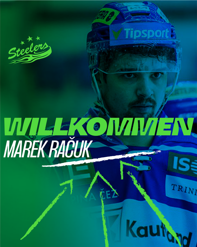 Steelers verpflichten Marek Račuk