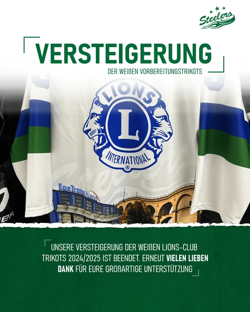 Versteigerung der weißen Trikots beendet